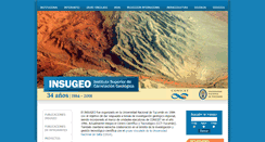 Desktop Screenshot of insugeo.org.ar